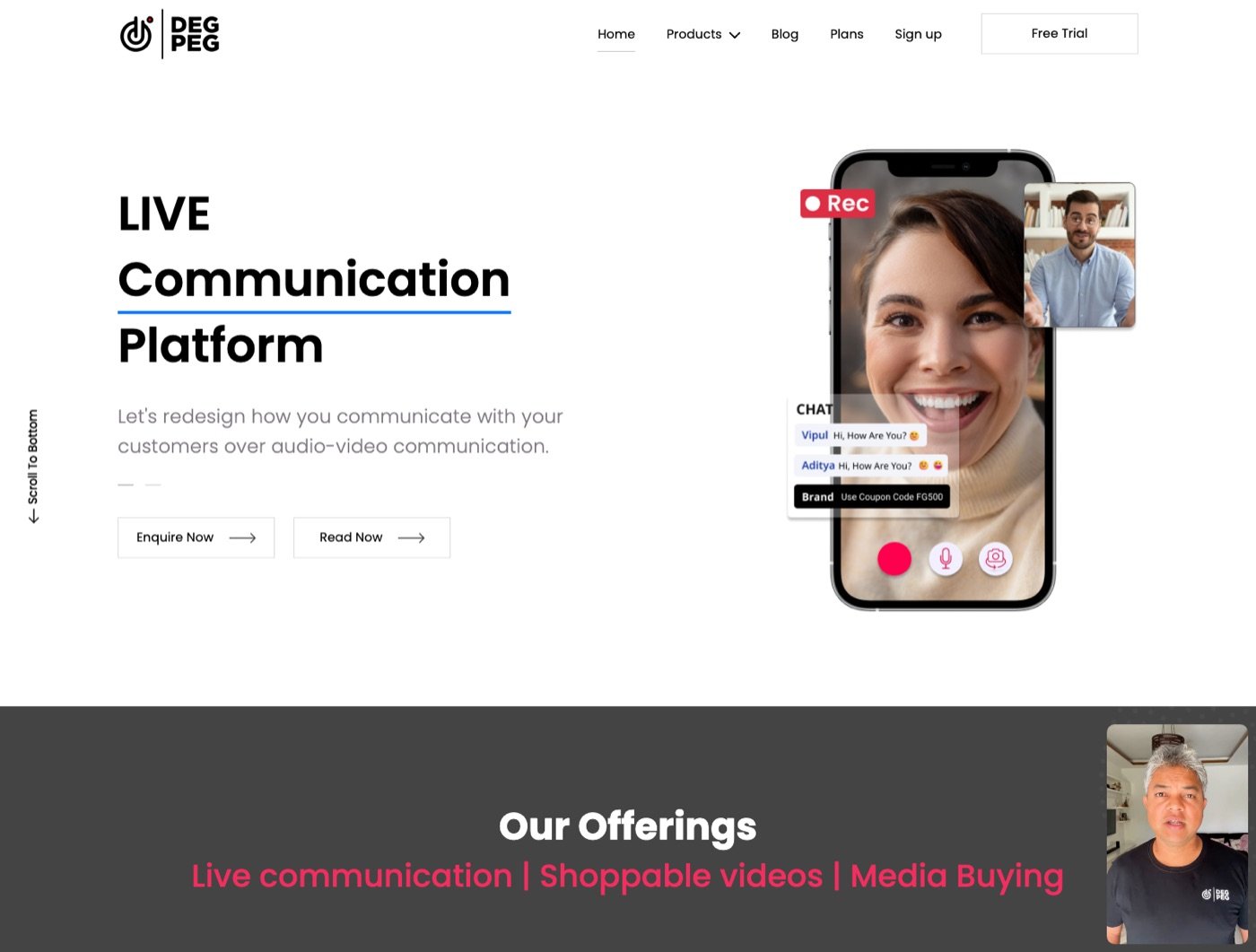 Degpeg website